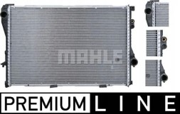 Mahle CR 281 000P Охолоджувач води cr 281 000p mahle bmw 5 7 e38 e39