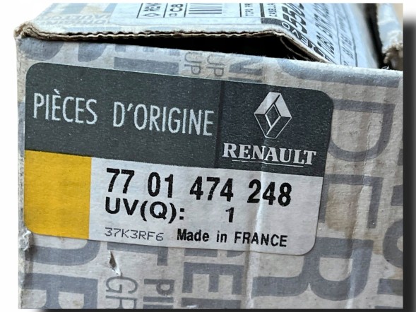 Renault OE ОРИГІНАЛЬНИЙ ТЕРМОСТАТ RENAULT CLIO SCENIC RX 7701474248 #D