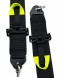 FMIC FP-HARNESS-31-001 Спортивні ремені під HANS, омологація FIA, 6 точок кріплення, 3" дюйми, чорні, FMIC Pro