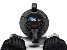 FMIC FP-HARNESS-31-001 Спортивні ремені під HANS, омологація FIA, 6 точок кріплення, 3" дюйми, чорні, FMIC Pro