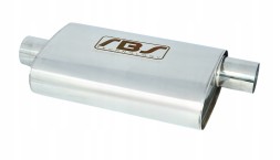 RBS Technology REXG25SCJ Глушник наскрізний RBS Technology 2,5" S/C – Кислотостійка сталь 304SS