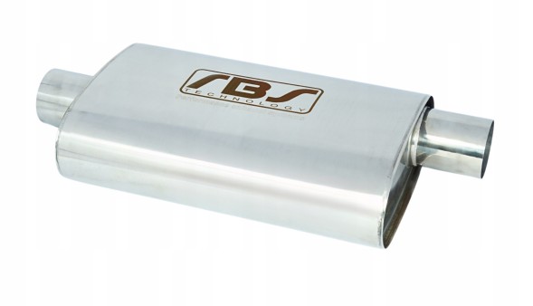 RBS Technology REXG25SCJ Глушник наскрізний RBS Technology 2,5" S/C – Кислотостійка сталь 304SS