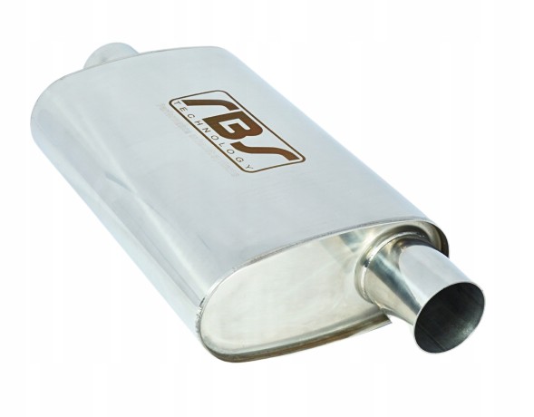 RBS Technology REXG25SCJ Глушник наскрізний RBS Technology 2,5" S/C – Кислотостійка сталь 304SS