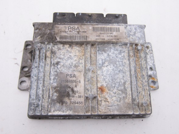 Sagem 9654528480 9642222380 21584806-6 ECU КОМП'ЮТЕР 9654528480 9642222380 21584806-6 CITROEN PEUGEOT