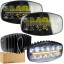 RX RACELIX RX7000823 2x ФАРА 9 ДЮЙМІВ 12 LED РОБОЧИЙ ГАЛОГЕН ОВАЛЬНИЙ білий помаранчевий 12В 24В