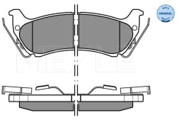 025 231 9017 W MEYLE Комплект гальмівних колодок з 4 шт дисків