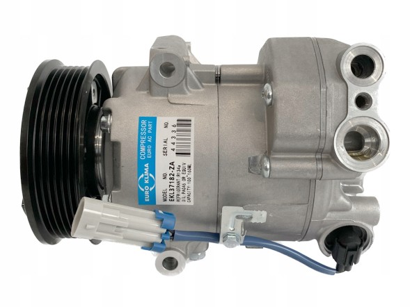 EURO KLIMA 13250606 / 1618047 / 13271266 EKL37182 Компресор кондиціонера Delphi 12V, діаметр 110 мм, замінник