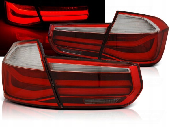 Depo LDBMG9 mhm Задні ліхтарі LED комплект Червоні для BMW 3 F30 2012-2015