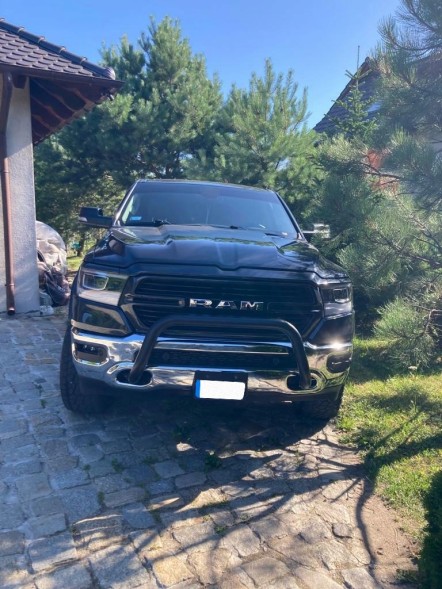 Timbernet T21_DR Передня хромована панель Dodge RAM 1500 Bull