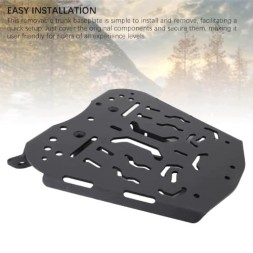 AD BRAKE B0FS95LHJ6 Задній багажник для мотоцикла, сталева основа для Zontes 368G 501G, сталевий
