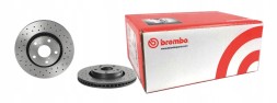 Brembo 09.B043.1X Гальмівний диск brembo для toyota avensis 09- передній, перфорований