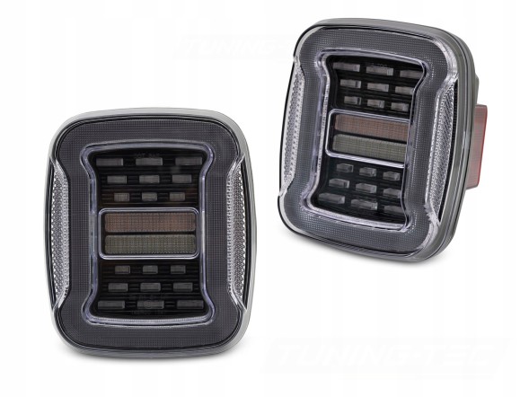 Vinstar LDCH43 240791-E mhm Комплект задніх ліхтарів Full LED Neon Diody Tuning для Jeep Wrangler YJ SJ TJ 1991-2006