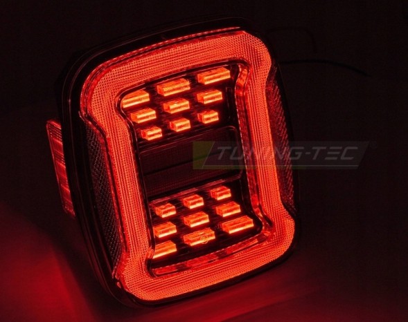 Vinstar LDCH43 240791-E mhm Комплект задніх ліхтарів Full LED Neon Diody Tuning для Jeep Wrangler YJ SJ TJ 1991-2006