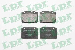 05P127 LPR Комплект гальмівних колодок з 4 шт дисків