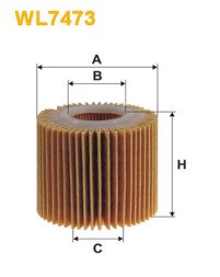 WL7473 WIX FILTERS Фільтр оливи