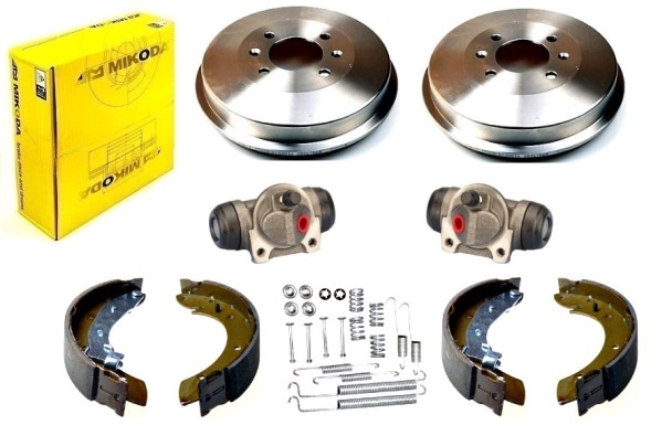 ATM Mikoda ALL5286A Барабани щелепи циліндри комплект PEUGEOT 406 ЗАД з ABS