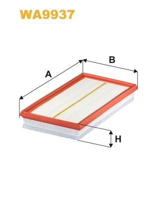 WA9937 WIX FILTERS Фільтр повітряний