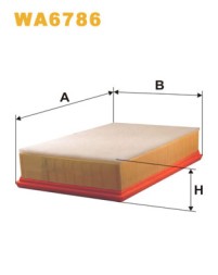 WA6786 WIX FILTERS Фільтр повітряний