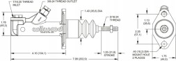 WILWOOD 260-6087 Насос гальмівний Wilwood 0,625 гідравлічний ручний