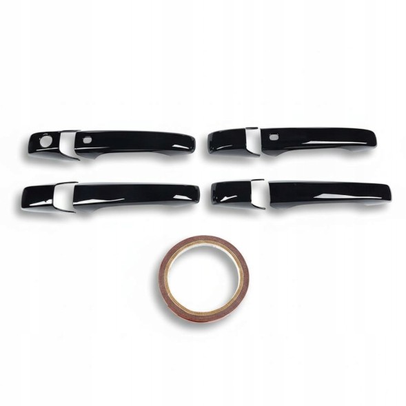 Китай JGD-GC11-DHC Накладки на дверні ручки – Чорний Глянець JEEP GRAND CHEROKEE 2011-2021