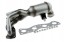 NTY 34 52 2218 Каталізатор peugeot partner 1.6 2009-