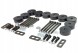 Китай Mitsubishi Pajero I 3D Body Lift Karoserii + 25mm Mitsubishi Pajero 1 3 дверна / Body Lift 25мм / Lift 1 дюйм / гвинти 10.9