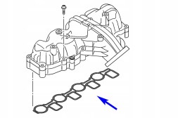 Tafmet ZKWU/6/A Заглушки впускного колектора Audi VW Seat 2.0 TDI CR