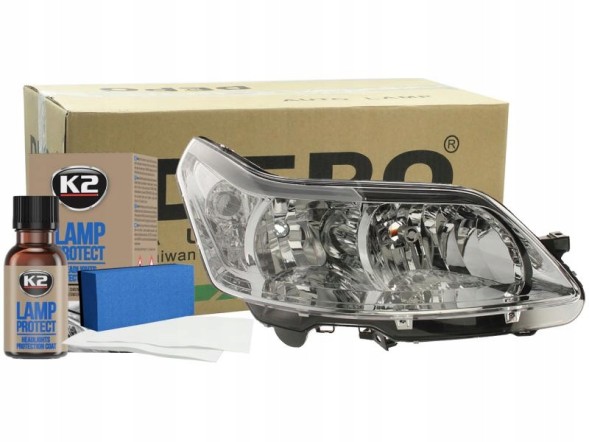 Abakus 552-1121R-LD-EM Права фара citroen c4 i 2004- h7/h1