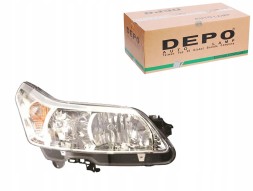 Abakus 552-1121R-LD-EM Права фара citroen c4 i 2004- h7/h1