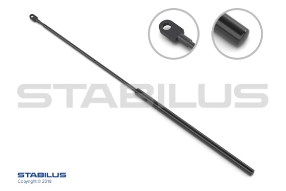 876900 STABILUS STABILUS Амортизатор багажника F 280N L 80 9см H 34 8см