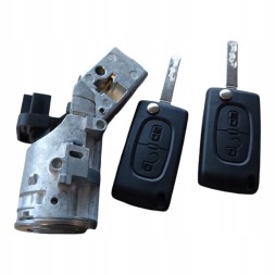 Polcar 4162FS STACYJKA 2 KLUCZYKI POD PILOT 2 PRZYCISKI CENTRALNY ZAMEK CITROEN BERLINGO II PEUGEOT PARTNER 2 2008- 2009 2010 2011 2012 2013 2014 2015 2016- НОВА СТАНЦІЯ КЛЮЧІ ПУЛЬТ ДИСТАНЦІЙНОГО КЕРУВАННЯ CITROEN BERLINGO II III PEUGEOT PARTNER 2008-
