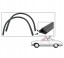 Paruzzi 010764P Ущільнювач даху-шиба дверей 2шт Volkswagen Karmann Ghia T14 -1965