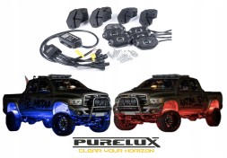 PURELUX Zestaw Świetlny LED Purelux RGBW 12/24V Efekt Neon Podwozia Ambient Neon HS9797-17256 Світлодіодний комплект Purelux RGBW 12/24V Неонове підсвічування днища / Ambient Neon