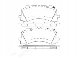 Brembo BRE P85170 Brembo p 85 170 комплект гальмівних колодок