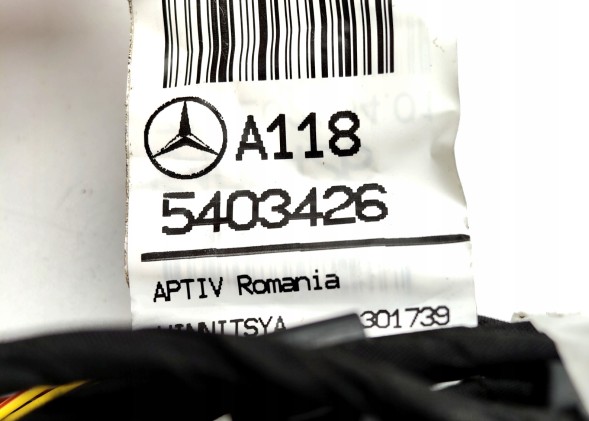 Mercedes-Benz OE A1185403426 ПРОМІНЬ КАБЕЛЬ ДАТЧИКІВ ПАРКУВАННЯ PDC ПЕРЕДНІЙ MERCEDES CLA W118 C118 X118