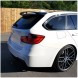 Китай Spoiler Lotka Daszek BMW F31 Спойлер Лоток BMW F31 M Look Чорний Блиск Навіс Спойлер Накладка Клапан