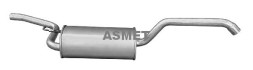 Asmet 07.268 Задній глушник вихлопної системи asm07.268 asmet