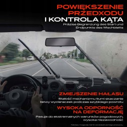 Frankberg 5481FB0023701 Frankberg механізм склоочисників фронт + двигун для peugeot expert tepee