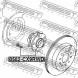 Febest 0582-CX9RWD Задня ступиця колеса 0582-cx9rwd febest