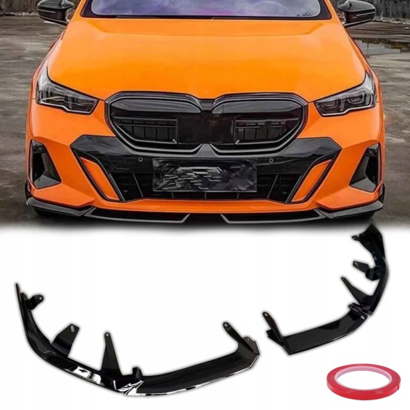 Китай Dokładka Zderzaka BMW G60 G61 M Сплітер Чорний Глянець Накладка Спойлер