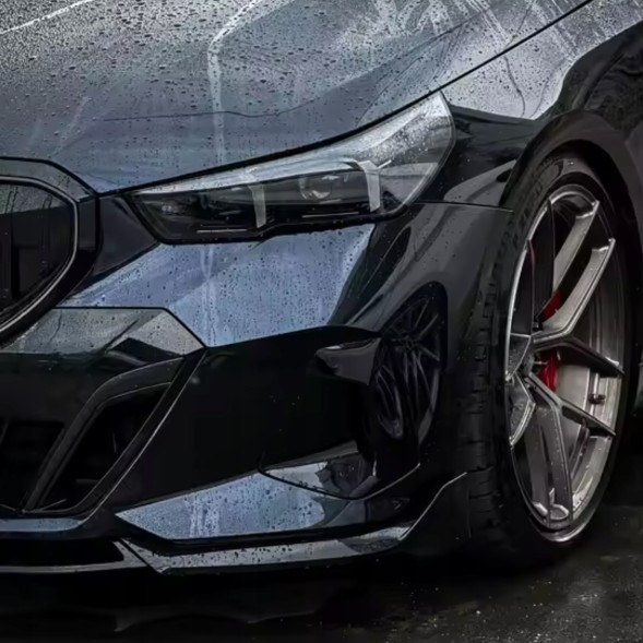 Китай Dokładka Zderzaka BMW G60 G61 M Сплітер Чорний Глянець Накладка Спойлер