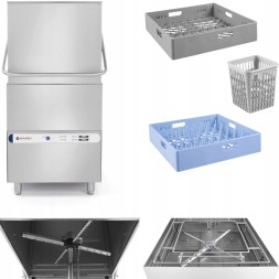 Китай WEW-SC-HP-1010288 Професійна посудомийна машина Hendi 50x50см 400В Швидка та Економна для HoReCa