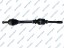 GSP 210444 Приводна піввісь pr передня citroen c5 ii (rc_) 2.0 16v (rcrfjb, rcrfjc), toyot