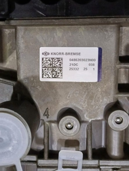 Knorr 0 486 203 023 Новий клапан модулятор ebs man tga tgs