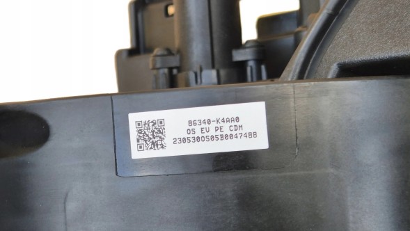 Hyundai OE PORT GNIAZDO ŁADOWANIA HYUNDAI KONA EV LIFT 2020- KLAPKA SUROWA Порт роз'єму зарядки Hyundai Kona Electric EV LIFT 20- OE 86340-K4AA0 Комплект