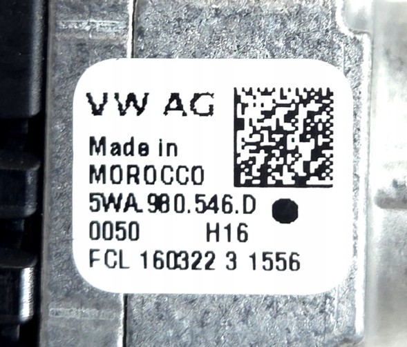Audi OE 5WA980546D Audi VW Skoda Seat Камера Audi VW Skoda Seat 5WA980546D