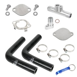Tafmet EDEL_CDUC Комплект заглушок для видалення клапана EGR Audi VW Porsche 3.0 TDI