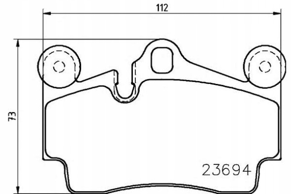 Textar 2369402/TEX Textar колодки хам. Vw/porsche задня частина touareg/cayenne + помічник водія #28