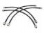 Pizza Brakes Przewody w oplocie Porsche Boxter Cayman 987 Провід в обплетенні Porsche Boxter Cayman 987