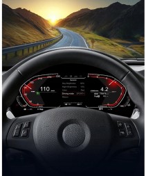 Китай ZEGARY CYFROWE LCD BMW E90 E91 E92 E93 LINUX 2005-2012 1920X720p Приладова панель